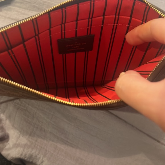 Louis Vuitton neverfull pochette cluch - Picture 5 of 6